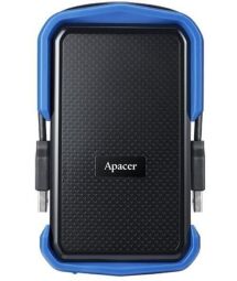 Портативний жорсткий диск Apacer 2TB USB 3.1 AC631 IP55 Black/Blue (AP2TBAC631U-1) від виробника Apacer