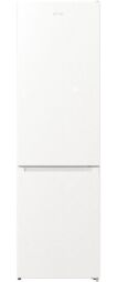 Холодильник з нижн. мороз. камерою Gorenje, 200х60х60см, 2 двері, 235( 96)л, А+, NoFrost+ , Зона св-ті, LED Диспл внутр, ,білий (NRK6201PW4) від виробника Gorenje