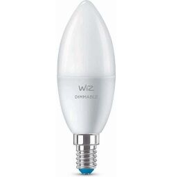 Лампа умная WiZ, E14, 4.9W, 40W 470Lm, C37, 2700K, Wi-Fi (929002448502) от производителя WiZ