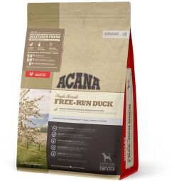 Корм Acana Free-Run Duck сухий монопротеїновий для собак будь-якого віку 2 кг (0064992571207) від виробника Acana