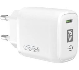 Мережевий зарядний пристрій Intaleo TCGQPD125 (1USBx3A) White (1283126538827) від виробника Intaleo