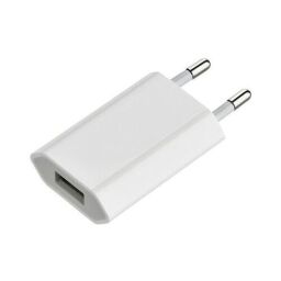 Мережевий зарядний пристрій Apple iPod/iPhone (1USBx1A) 1000mAh White (D02089) від виробника Apple