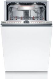 Посудомийна машина Bosch вбудована, 10компл., A+, 45см, дисплей, 3й кошик, білий (SPV6ZMX65K) від виробника Bosch