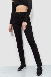 Джинси жіночі стрейч AGER, колір чорний, 214R1449