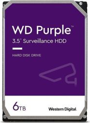 Жорсткий диск WD  6TB 3.5" 256MB SATA Purple Surveillance (WD64PURZ) від виробника WD