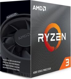 Центральный процессор AMD Ryzen 3 4100 4C/8T 3.8/4.0GHz Boost 4Mb AM4 65W Wraith Stealth cooler Box (100-100000510BOX) от производителя AMD
