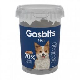Ласощі для собак Gosbits Fish 300 г з лососем