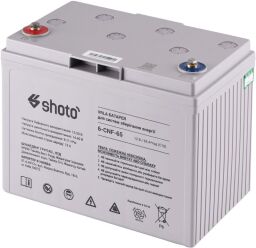 Аккумуляторная батарея SHOTO 6CNF, 12V, 65Ah, GEL-CARBON (6CNF-65) от производителя Shoto