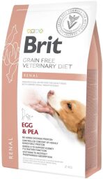 Корм-дієта Brit VD Renal Dog сухий під час лікування захворювань нирок у собак 2 кг (8595602528196) від виробника Brit VD