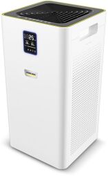 Воздухоочиститель Karcher AF 50, 50м2, 520м3/час, дисплей, 2 HEPA фильтры, 4 режима, инд. забр-ние, белый