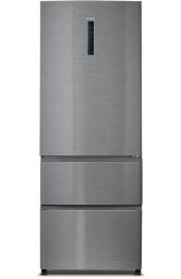 Холодильник Haier багатодверний, 190x70х67.6, холод.відд.-307л, мороз.відд.-129л, 3дв., А++, NF, інв., дисплей, зона нульова, нерж (A3FE742CMJ) від виробника Haier