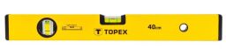 Уровень TOPEX, тип 500, алюминиевый, 40 см, 2 капсулы (29C501) от производителя Topex