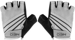 Перчатки велосипедные Neo Tools, синтетическая кожа, противоскользящие, антивибрационные набивки, р. XL, белый (91-016-XL) от производителя Neo Tools