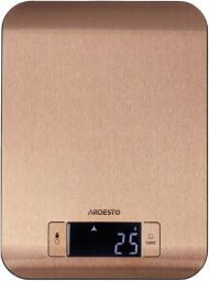 Весы Ardesto кухонные, 5кг, 2хCR2032 в комплекте, нерж. сталь, бронзовый (SCK-898R) от производителя Ardesto