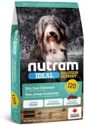 Сухий корм Nutram I20 Ideal SS холістик для дорослих собак з чутливим травленням та шкірою, з ягням і коричневим рисом 20 кг I20_(20kg) від виробника Nutram
