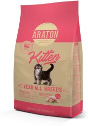 Корм ARATON kitten сухий для кошенят 1.5 кг (4771317456441) від виробника ARATON