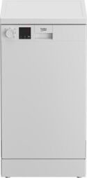Посудомийна машина Beko, 10компл., A++, 45см, дисплей, білий (DVS05025W) від виробника Beko