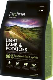 Сухий корм Profine Dog Light Lamb & Potatoes (для оптимізації ваги, ягня) 3 кг (170552/7565) від виробника Profine