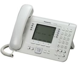 Дротовий IP-телефон Panasonic KX-NT560RU White для АТС Panasonic KX-TDE/NCP/NS