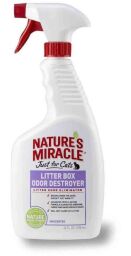 Спрей для очищення котячих туалетів Nature's Miracle Litter Box Odor Destroyer 709 мл (018065055521) від виробника 8in1