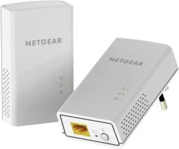 Powerline-адаптер NETGEAR PL1000, 1xGE, біл. кол. (2шт.)