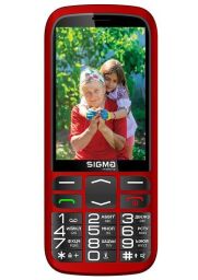 Мобильный телефон Sigma mobile Comfort 50 Optima Type-C Dual Sim Red (4827798122327) от производителя Sigma mobile