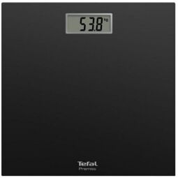 Весы Tefal напольные Premiss, 150кг, 1xCR2032 в комплекте, стекло, черный (PP1400V0) от производителя Tefal