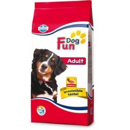 Сухий корм Повнораціонний Farmina Fun Dog, для дорослих собак, з куркою, 20 кг (156 400) від виробника Farmina