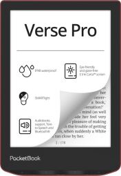 Электронная книга PocketBook 634 Verse Pro Passion Red (PB634-3-CIS) от производителя PocketBook