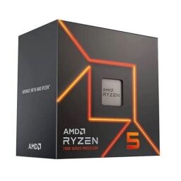 Центральный процессор AMD Ryzen 5 7500F 6C/12T 3.7/5.0GHz Boost 32Mb AM5 65W Wraith Stealth cooler MPK (100-100000597MPK) от производителя AMD