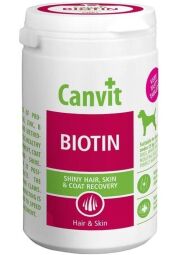 Вітаміни Canvit Biotin for dogs для здоров'я шкіри та вовни собак різного віку 230 гр