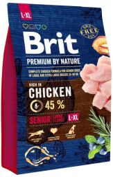 Brit Premium Senior L+XL 3 кг сухой корм для пожилых собак больших и гигантских пород (весом от 25 до 90 кг) (SZ170828/6475) от производителя Brit Premium