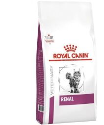 Корм Royal Canin Renal Feline сухой для взрослых кошек при ХПН 0.4 кг (3182550914833) от производителя Royal Canin