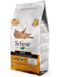 Корм Schesir Cat Adult Chicken сухий монопротеїновий з м'ясом курки для дорослих котів 10 кг