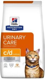 Сухой корм Hill's Prescription Diet c/d для кошек по уходу за мочевыделительной системой с курицей 8 кг (BR605889) от производителя Hill's