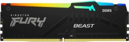 Память ПК Kingston DDR5 8GB 5600 Beast Black RGB (KF556C40BBA-8) от производителя Kingston