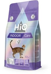 Корм HiQ Indoor care сухий для дорослих котів що живуть у приміщенні 6.5 кг