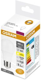 Лампа світлодіодна OSRAM LED BASE CLA75 8,5W (800Lm) 3000K E27 (4058075628533) від виробника Osram
