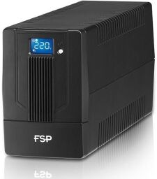 Джерело безперебійного живлення FSP iFP650, 650VA/360W, LCD, USB, 2xSchuko (PPF3602800) від виробника FSP