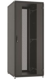 Шафа ZPAS 19", 42U, 800x1000 мм, перфорфоровані двері, чорна (IT-428010-44AA-4-161-FP) від виробника ZPAS