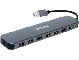USB-Концентратор D-Link DUB-H7 7xUSB2.0, USB2.0 от производителя D-Link