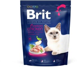 Корм Brit Premium by Nature Cat Sterilised сухой с курицей для стерилизованных кошек 0.3 кг (8595602552993) от производителя Brit Premium