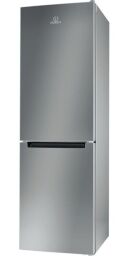 Холодильник Indesit з нижн. мороз., 187x60х66, холод.відд.-213л, мороз.відд.-90л, 2дв., А+, ST, сріблястий