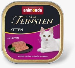 Корм Animonda Vom Feinsten вологий з ягнятком для кошенят 100 гр (4017721832366) від виробника Animonda