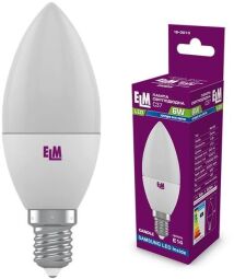 Лампа світлодіодна свічка ELM 6W E14 4000K (18-0013) від виробника ELM
