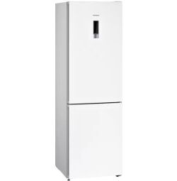 Холодильник Siemens з нижн. мороз., 203x60x67, xолод.відд.-279л, мороз.відд.-87л, 2дв., А++, NF, дисплей, білий (KG39NXW326) від виробника Siemens