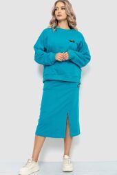 Женский костюм Kamomile повседневный, цвет бирюзовый, 115R0517 от производителя Ager