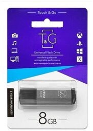 Флеш-накопичувач USB 8GB T&G 121 Vega Series Grey (TG121-8GBGY) від виробника T&G