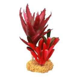 Штучна рослина Yusee Кактус з червоним листям 17х13х16см