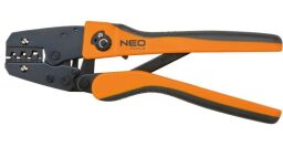 Кліщі обтискні Neo Tools, для неізольованих наконечників 0.25-4мм кв., 250мм